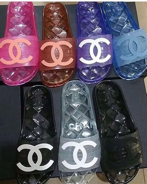 chanel sliders|chanel flip flops price.